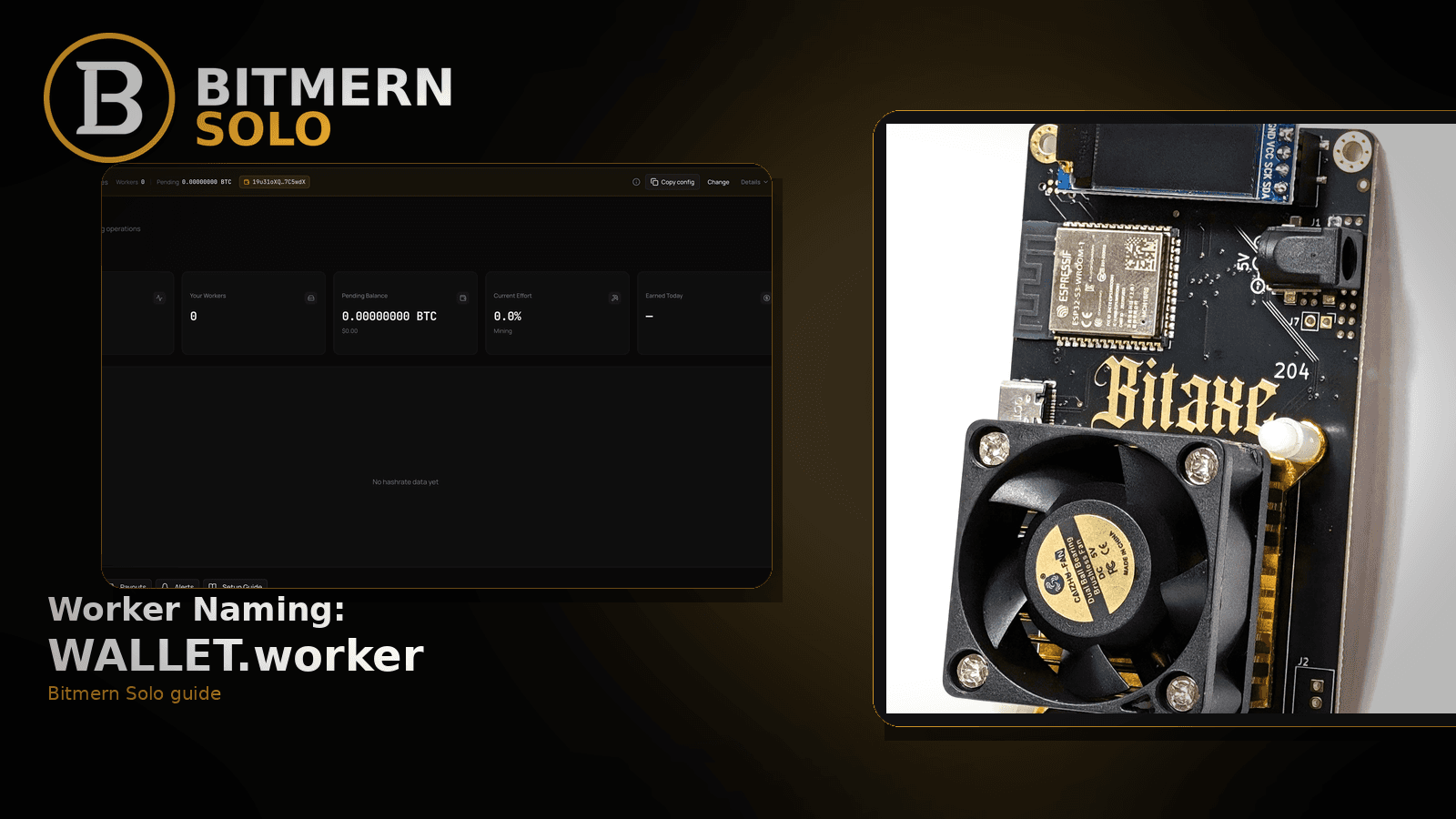 Worker Naming on Bitmern Solo (WALLET.worker Guide)