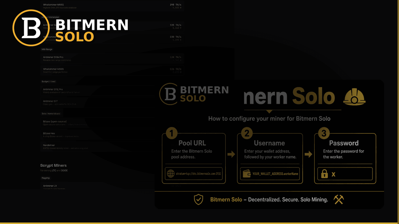 Migrate Your Miners to Bitmern Solo (From Another Solo Pool)