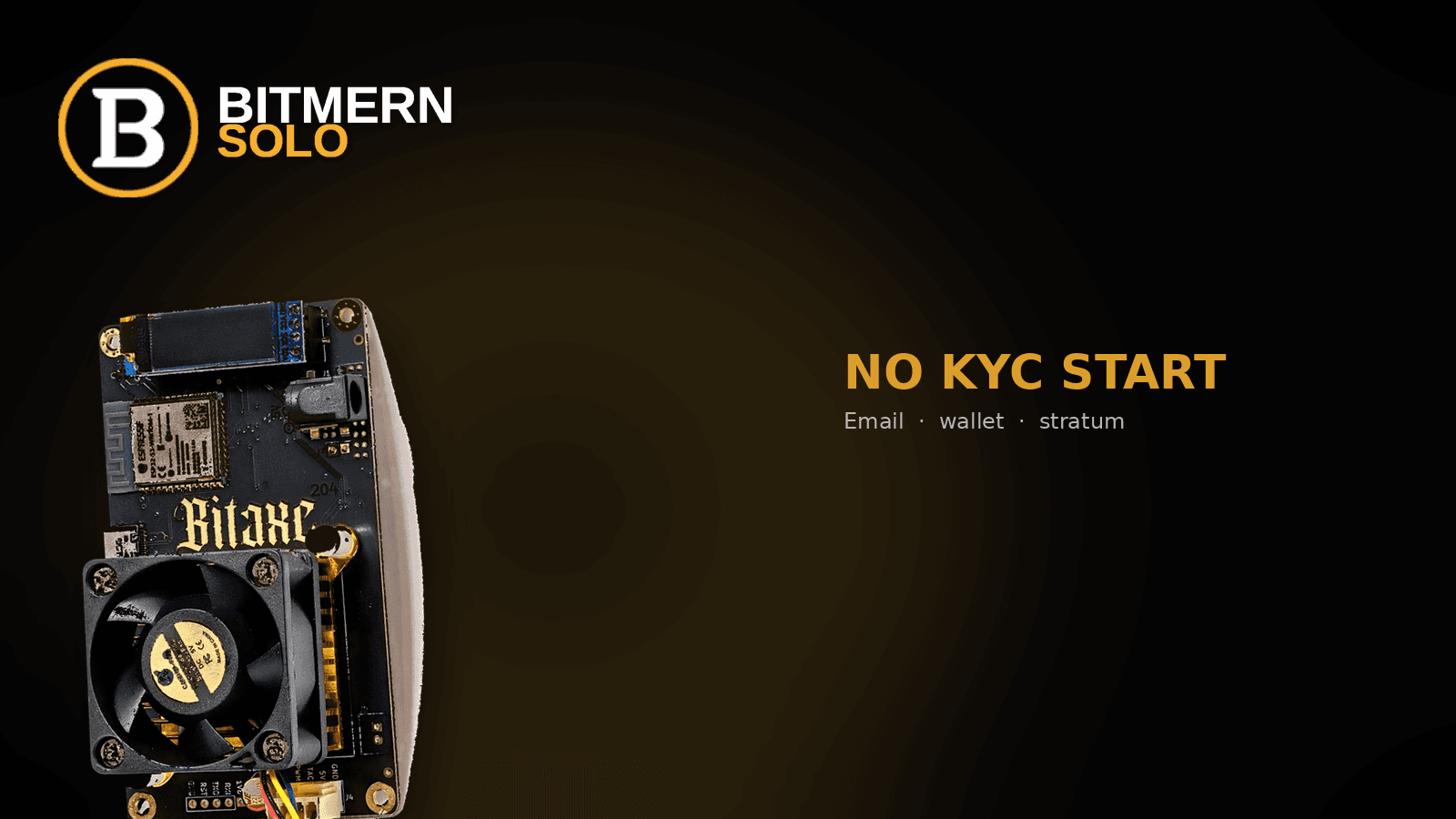 Create a Bitmern Solo Account & Add Wallets (No KYC)