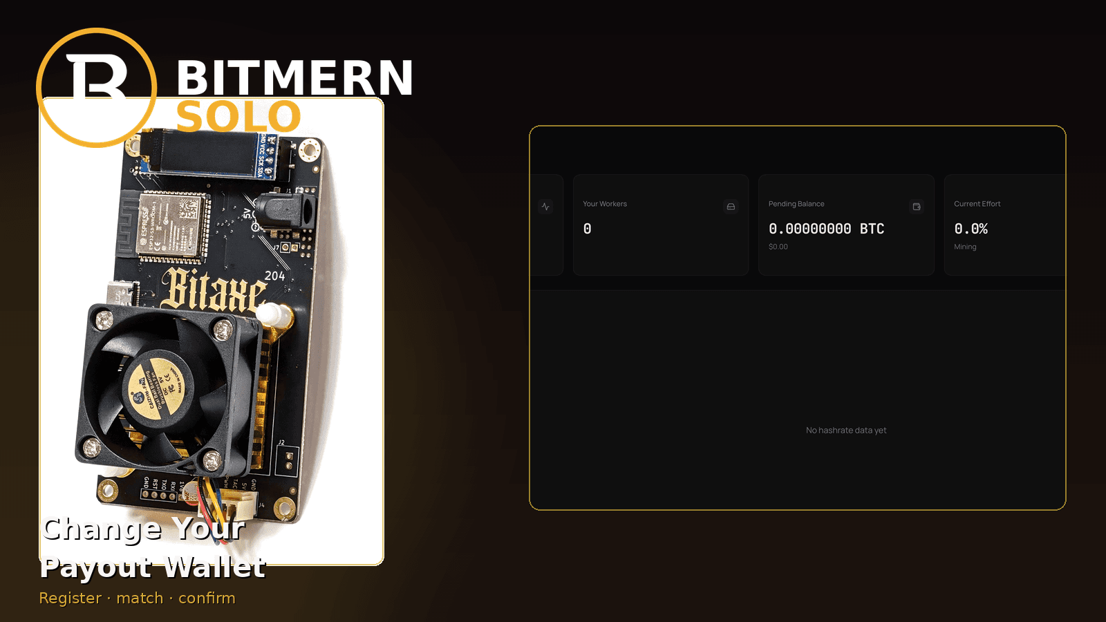 Change Your Payout Wallet on Bitmern Solo